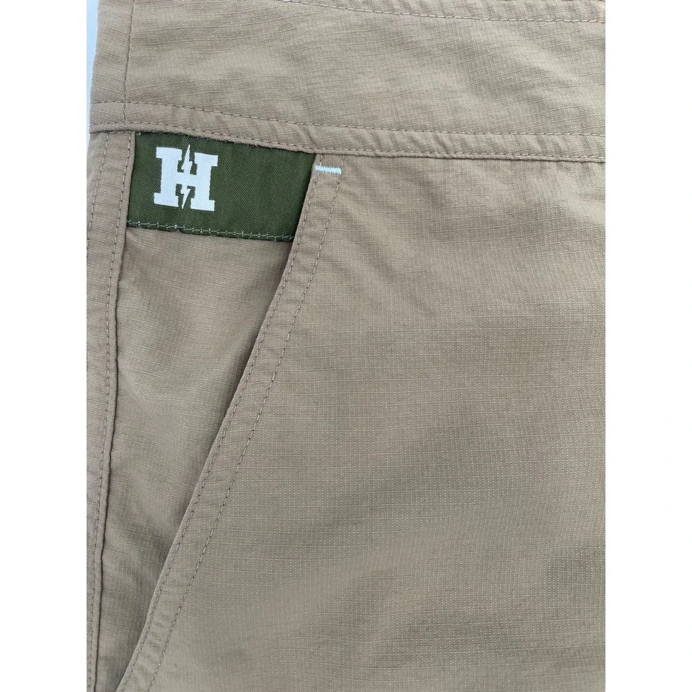 Howler Bros Horizon Hybrid Shorts Mens 40 Tan Ripstop Gorpcore Fishing Hiking